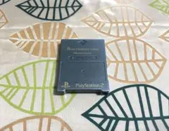 PS2 プレイステーション2用 メモリーカード メタリックグレー