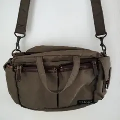 CESICA オリーブグリーン ショルダーバッグ