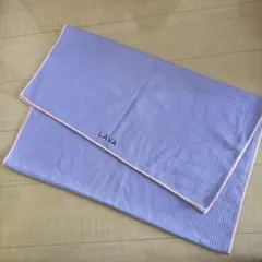 LAVA ヨガマット 薄紫色 ワッフル生地