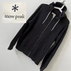 snowpeakスノーピーク パーカー 霜降りグレーMサイズ