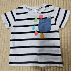 BEBE はらぺこあおむし 半袖Tシャツ 90 SLAP SLIP