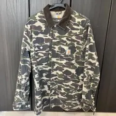 カーハート carharttジャケット L カモフラ グリーン