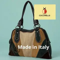 Coccinelle コチネッレ　パッチワーク　トートバッグ