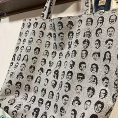 顔イラスト トートバッグ