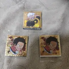 ワンピース ウエハース シール ルフィ ゴール・D・ロジャー パラレル セット