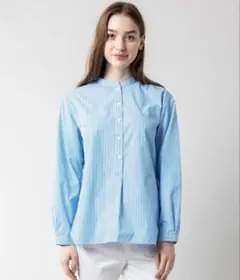 ラコステ LACOSTE スタンドカラープルオーバーブラウス