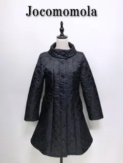 466 ホコモモラ 中綿コート キルティング 黒 ブラック