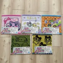 【新品】たまごっち一番くじ ハンカチ5枚セット E賞