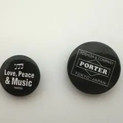 PORTER　缶バッジ