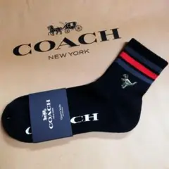 COACH ソックス 4足セット　新品、未使用、未開封 COACH ソックス 4足セット 新品、未使用、未開封