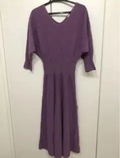 FRAY I.D ウールカシミヤフレアワンピース
