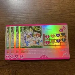 ラブライブ！オフィシャルカードゲーム ラブカ oh、love＆Peace 4枚