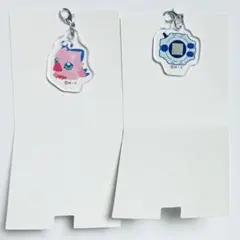 デジモンアドベンチャー アクリルチャーム 2個セット