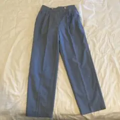green label relaxingシャンブレーハイチェストパンツ 接触冷感