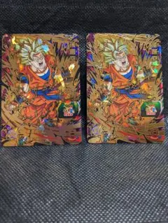 ドラゴンボールヒーローズ 暴走悟空 台湾版＆日本版セット（オマケ付き）