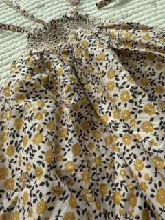 双子可♡petit main♡ベアワンピース　美品