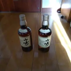 サントリーシングルモトルウイスキー山崎12年内容量700mI箱無し2本