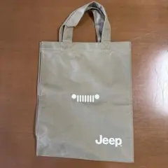 Jeep カーキ　トートバッグ