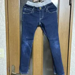 Lee ダークブルー スリムフィットパンツ