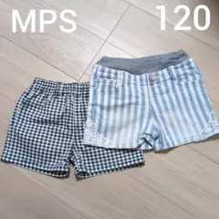 【MPS,西松屋】パンツ 短パン 半ズボン 120