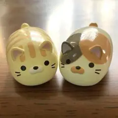 ごろねこサミット　10thバスボール　フィギュア２点セット　シマダ　イグチ