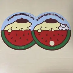 【非売品】ポムポムプリン カフェ うちわ