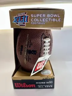 Wilson マイクロミニ アメフトボールSuper Bowl XLII モデル