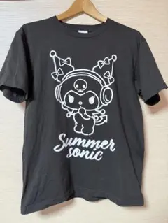 サマーソニック　クロミ　コラボTシャツ　クモークブラック