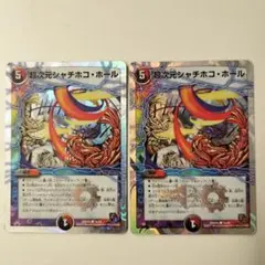 超次元シャチホコ・ホール 5レア 2枚セット 2011年