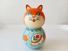 【LYH180】北欧ロシア雑貨 リューバ作　木製人形 裁縫