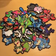 【アイロンビーズ】ポケモン まとめ売り 21体セット