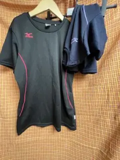 Mizuno ウォームアップウェア L/黒/ネイビー　2着