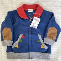 新品未使用　kids zooパーカー　カラフル ジップアップトレーナー