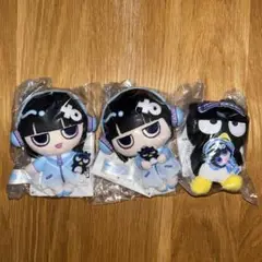 【新品未開封品】ano×バッドばつ丸マスコット あのちゃん 3種セット