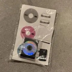 レトロmini CDプレイヤーマスコット E：付属メディアセット