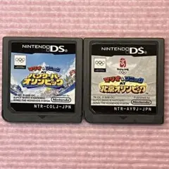 ニンテンドーDSソフト　マリオ&ソニックオリンピック2点セット