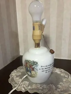 ウエッジウッド ピーターラビット　ランプ　ライト　made in England