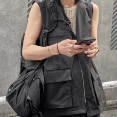 feepur ワークベスト　ブラック