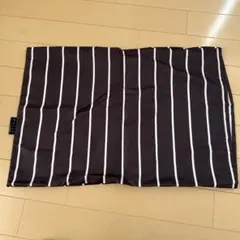 枕カバー ブラウン ホワイト ストライプ 新品未使用