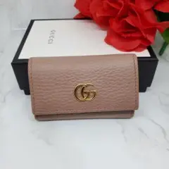 【極美品】 GUCCI グッチ キーケース GG マーモント 6連