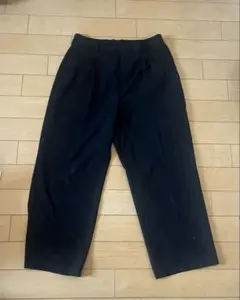 ユニクロ　タックワイドパンツ　スラックス　XXL