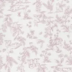 FUWARI・染布 シリーズ トワルドジュイ 動物たちと花畑 ピンク 45cm