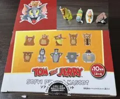 トムとジェリーソフビパペットマスコット全10種＋オマケ付き