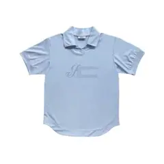 JICHOI SS25 COLLAR V-NECK T-SHIRT