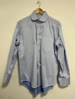 WindsorKnot ビジネス 長袖 シャツ ブルー
