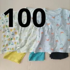 100サイズ　ユニクロ　パジャマ　半袖