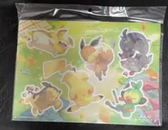 ポケモン みんなおつかれさま 大判ステッカー