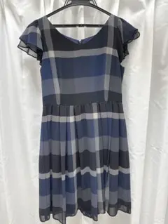 超美品✨ ブルーレーベル クレストブリッジ 現行 ワンピース ノバチェック 春夏