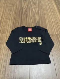 ベビードール　長袖Tシャツ　80