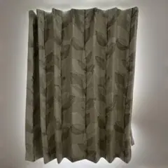 ニトリ　カーテン　一枚　グレー　小窓用